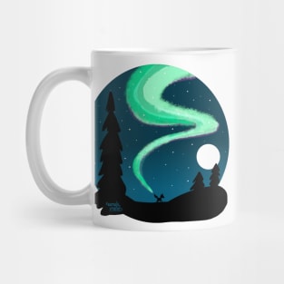 Beautiful Fox Fires Mug